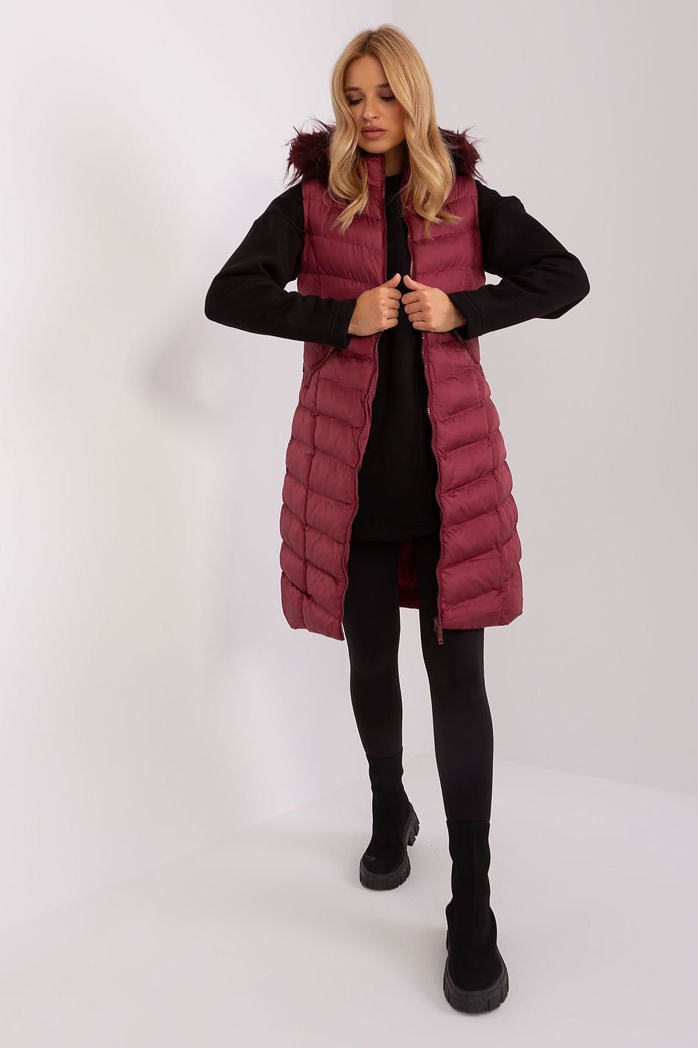 Vestă model 187443 Rue Paris