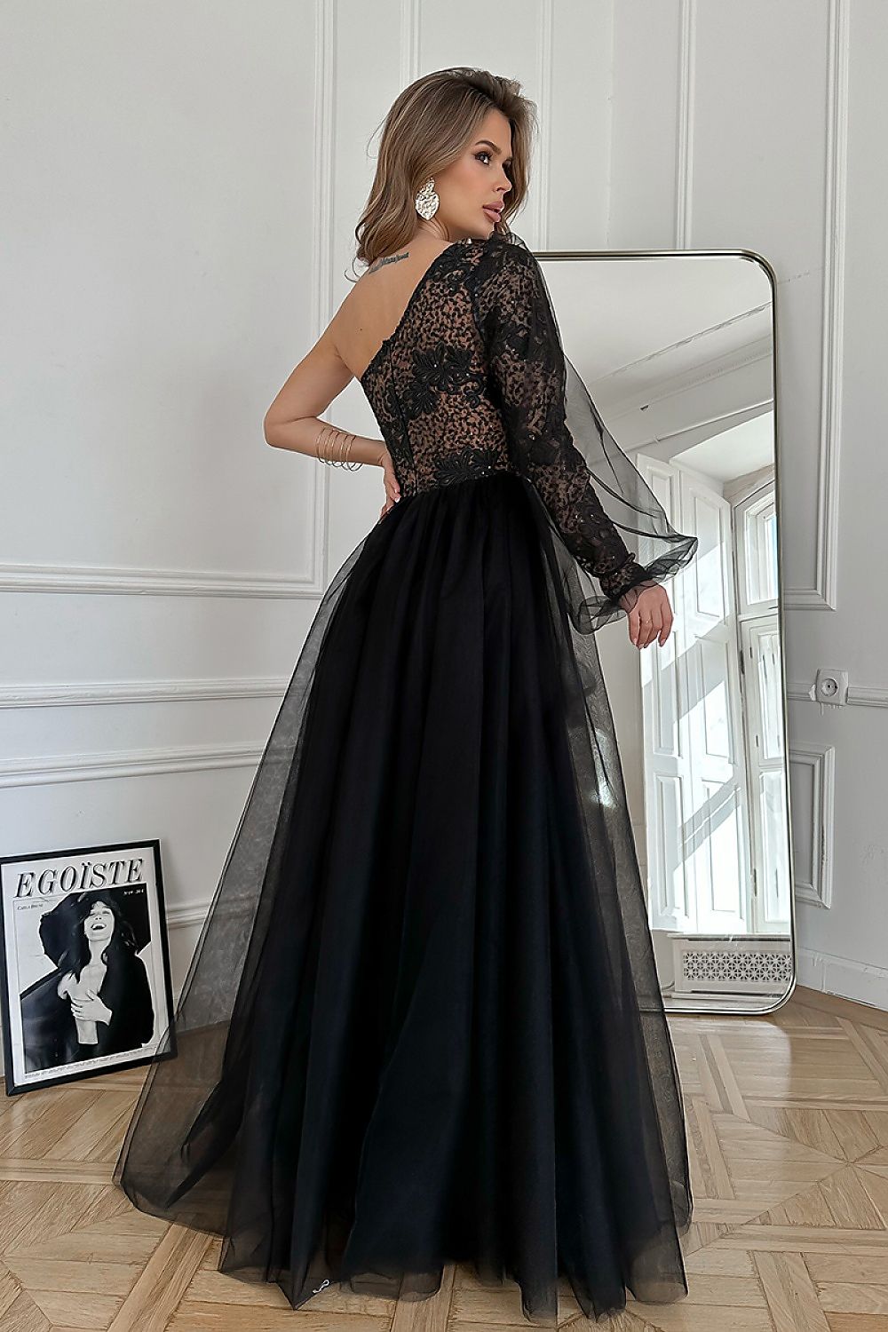 Rochie lungă model 192638 Bicotone