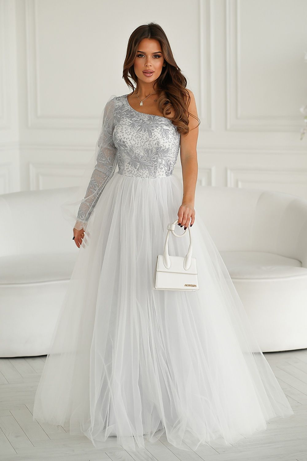 Rochie lungă model 192638 Bicotone