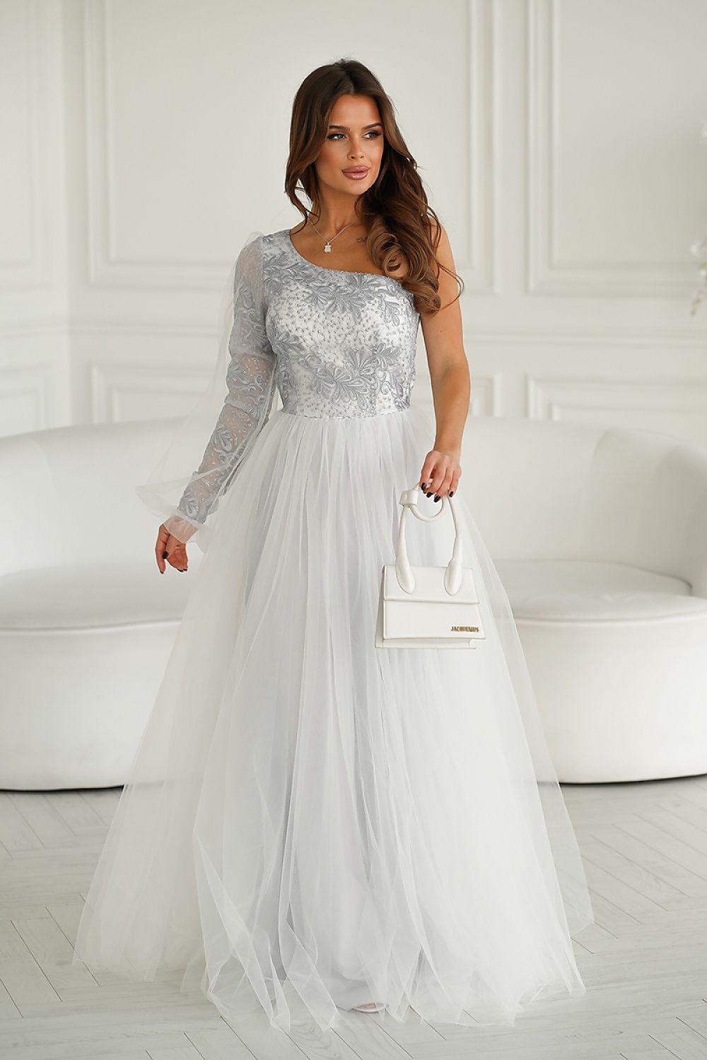 Rochie lungă model 192638 Bicotone