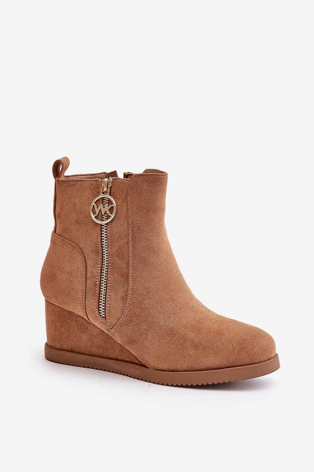 Botine cu talpă tip pană model 200113 Step in style
