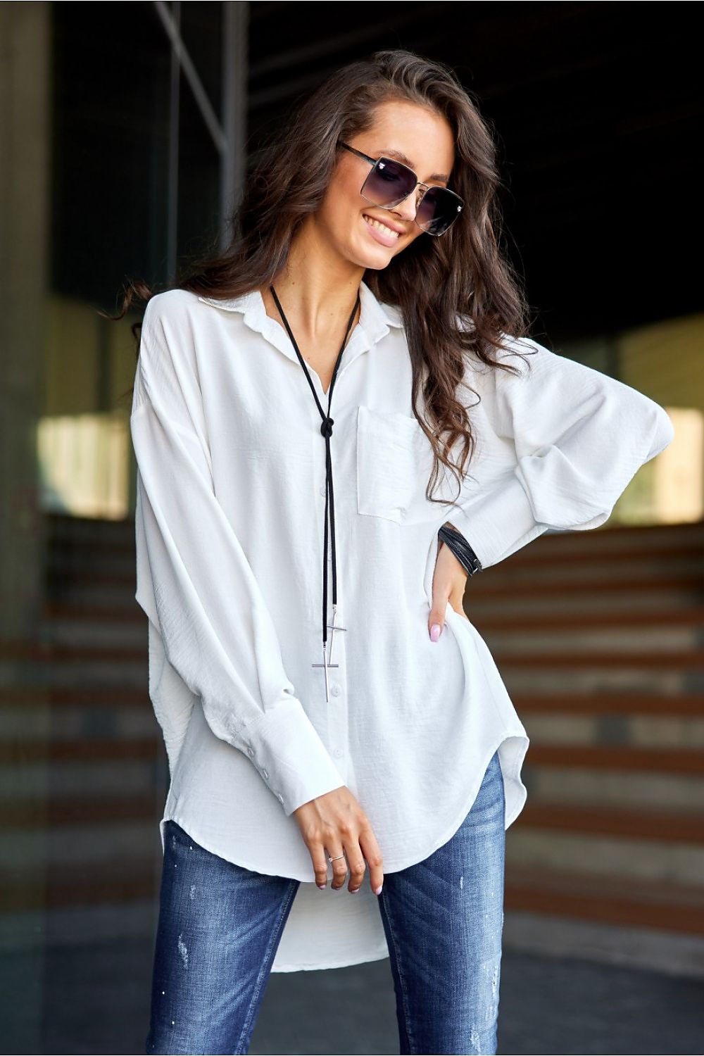 Cămaşă cu mânecă lungă model 201522 Roco Fashion