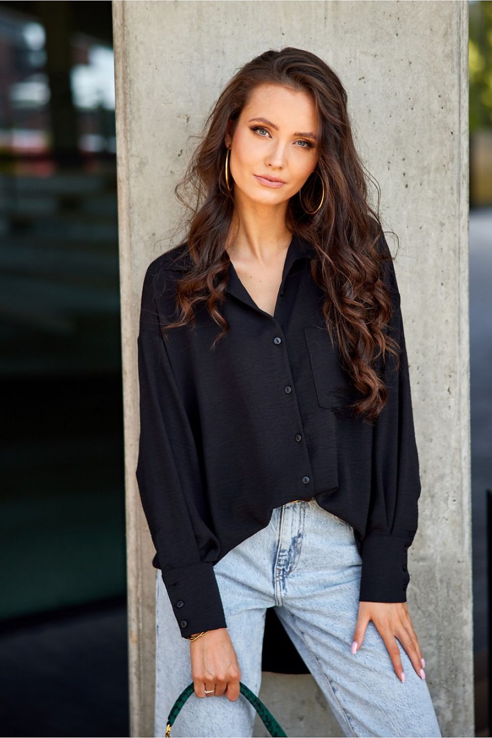 Cămaşă cu mânecă lungă model 201522 Roco Fashion