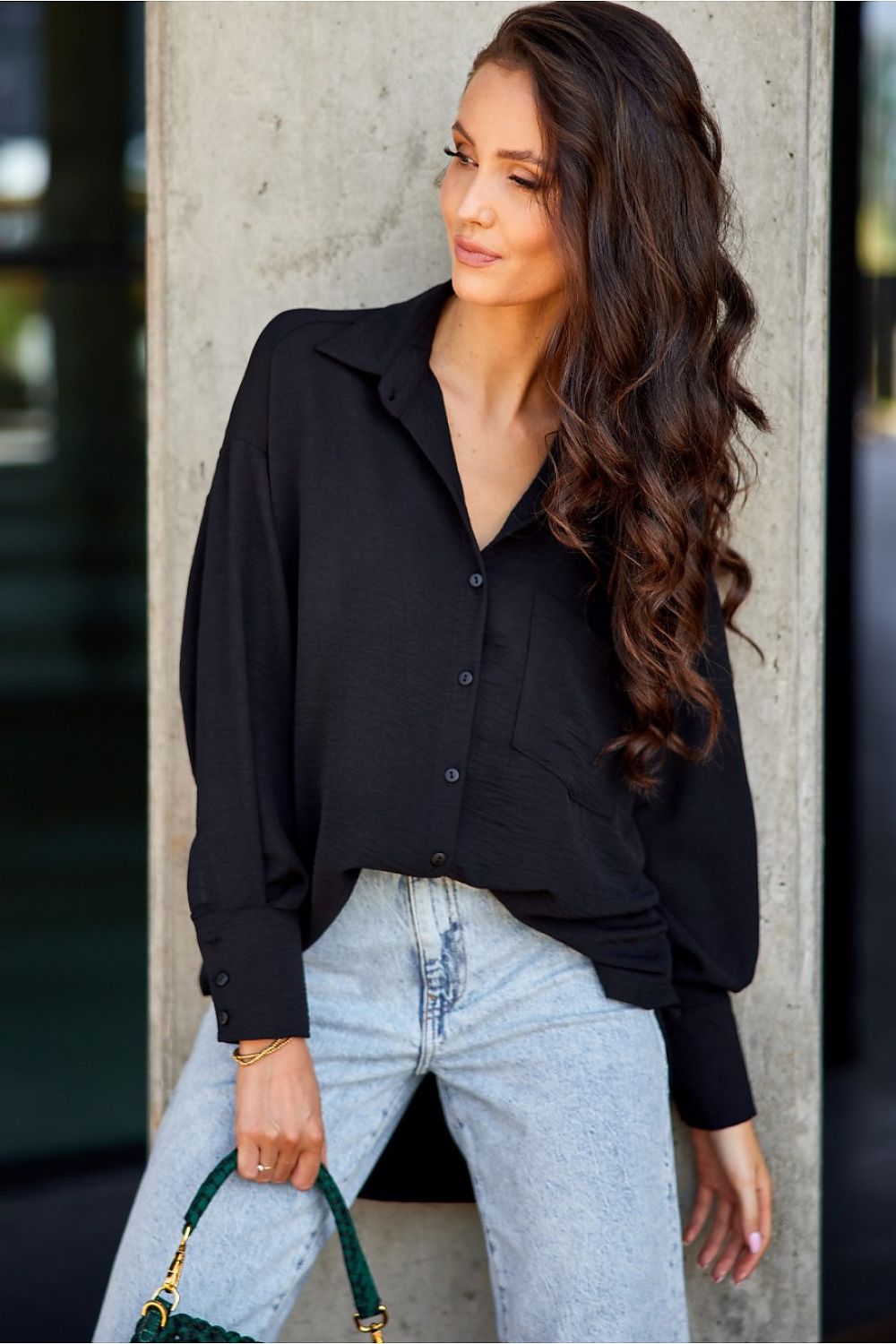 Cămaşă cu mânecă lungă model 201522 Roco Fashion
