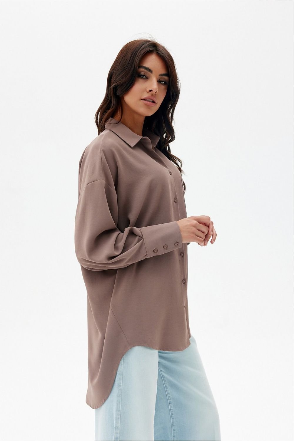 Cămaşă cu mânecă lungă model 201522 Roco Fashion