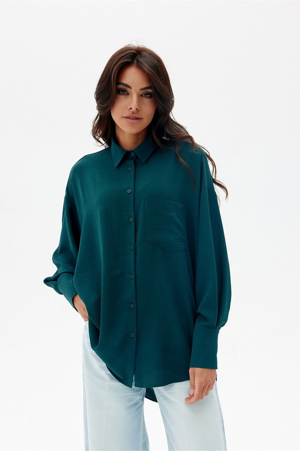Cămaşă cu mânecă lungă model 201522 Roco Fashion