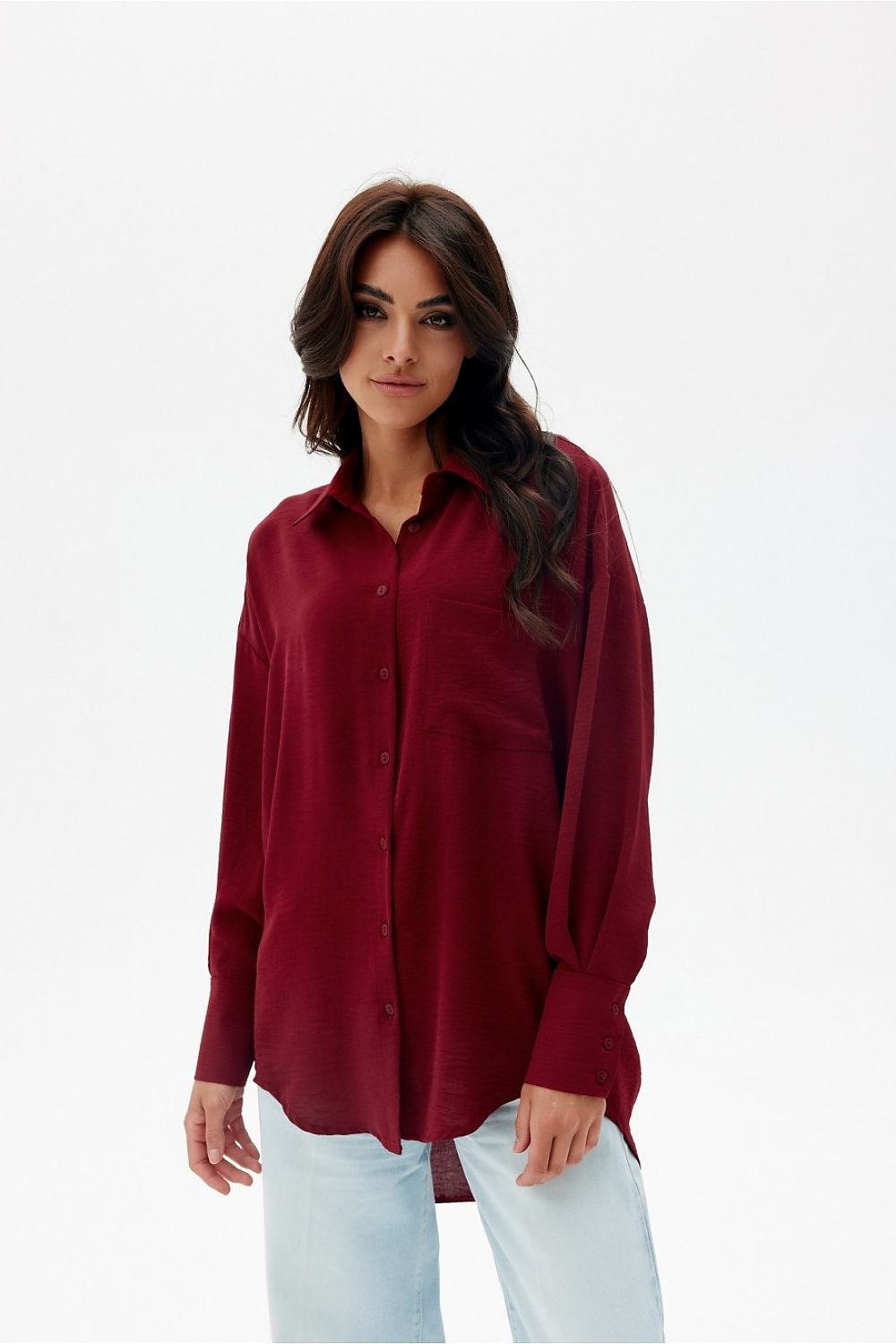 Cămaşă cu mânecă lungă model 201522 Roco Fashion