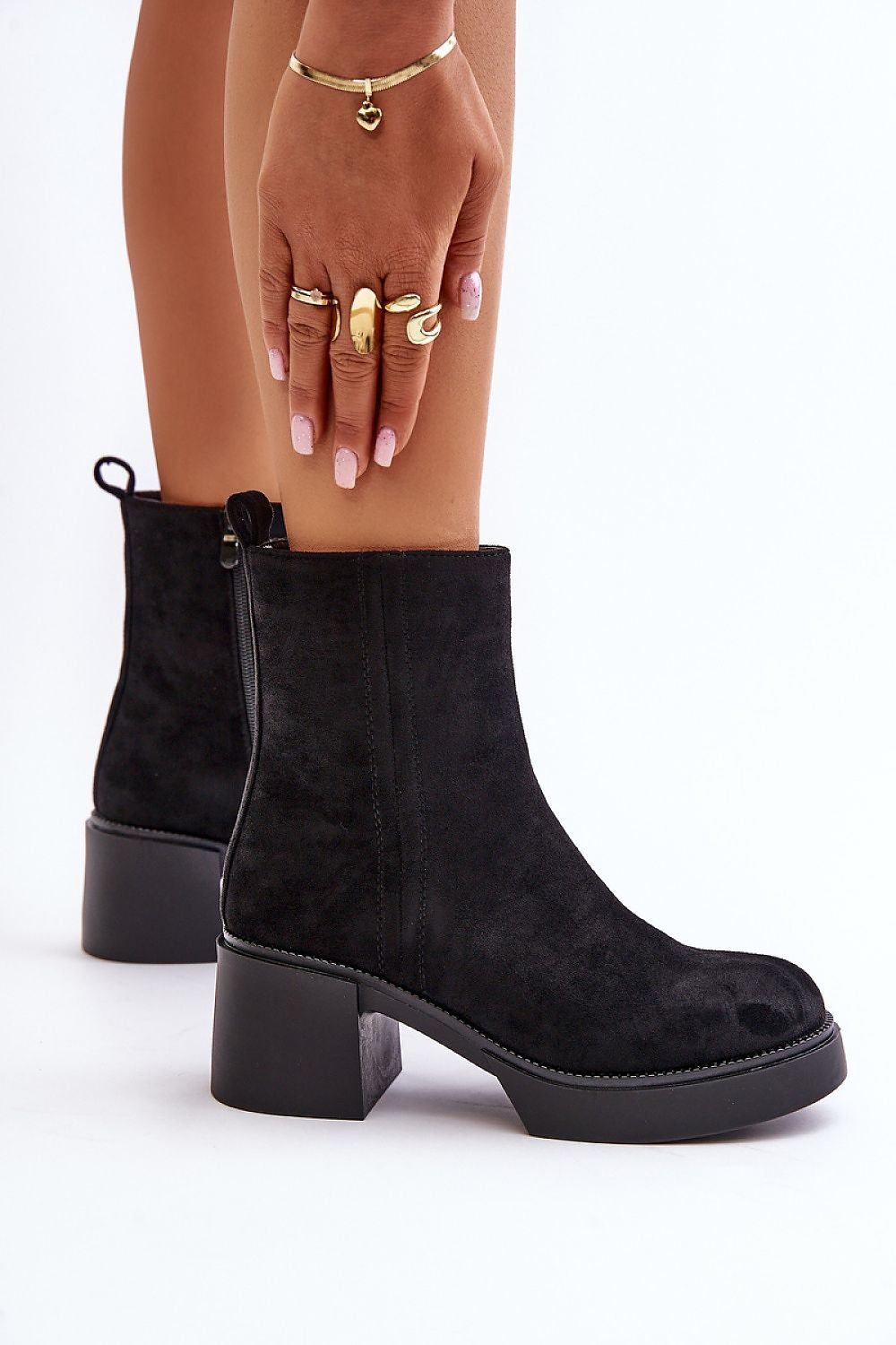 Botine cu toc model 201542 Step in style