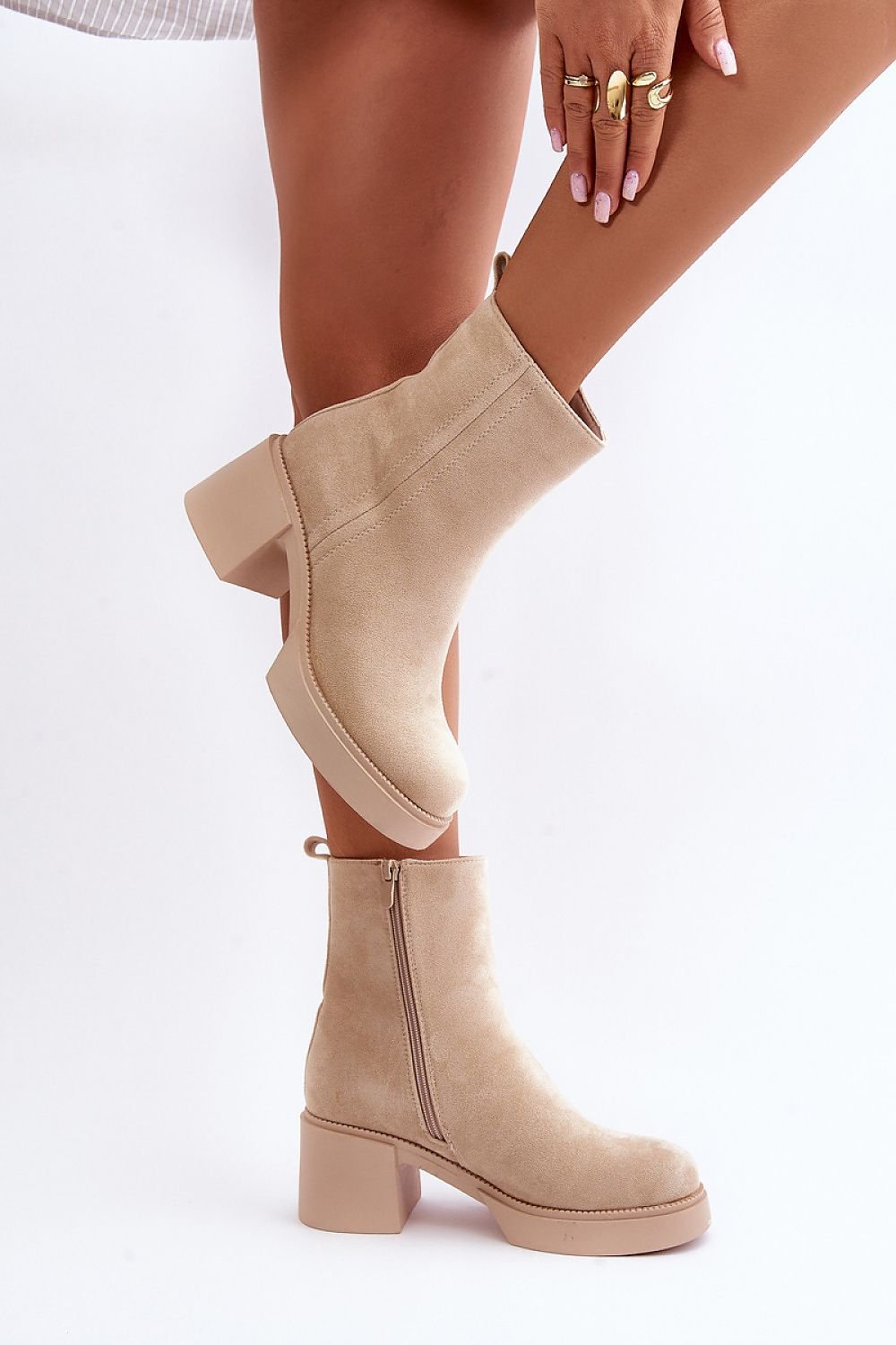 Botine cu toc model 201542 Step in style