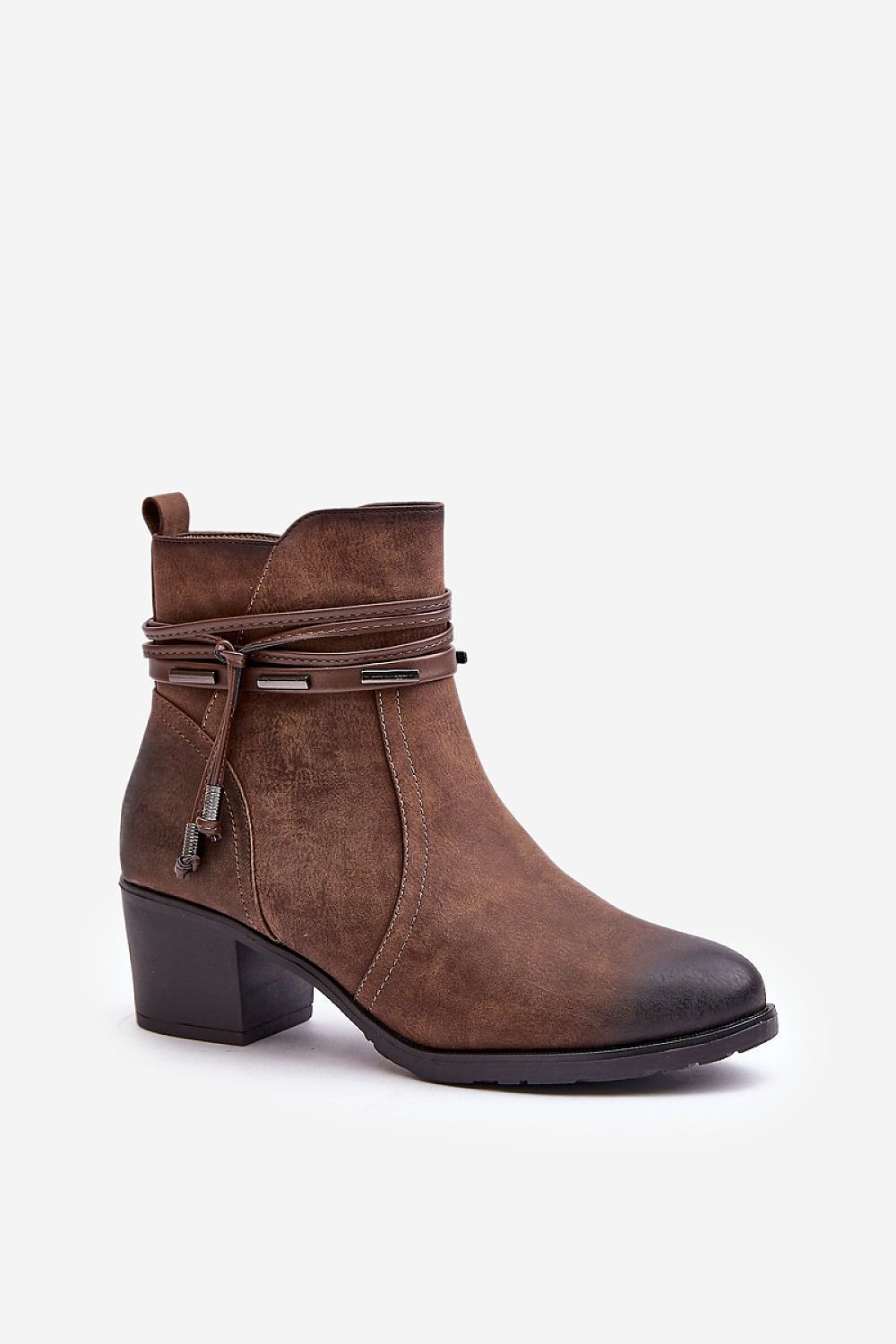 Botine cu toc model 201545 Step in style