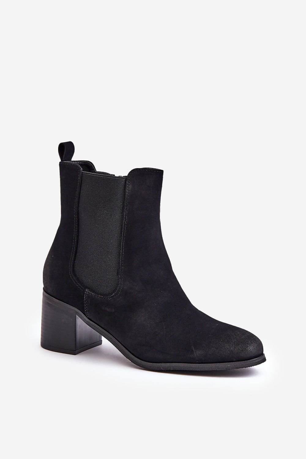 Botine cu toc model 201695 Step in style
