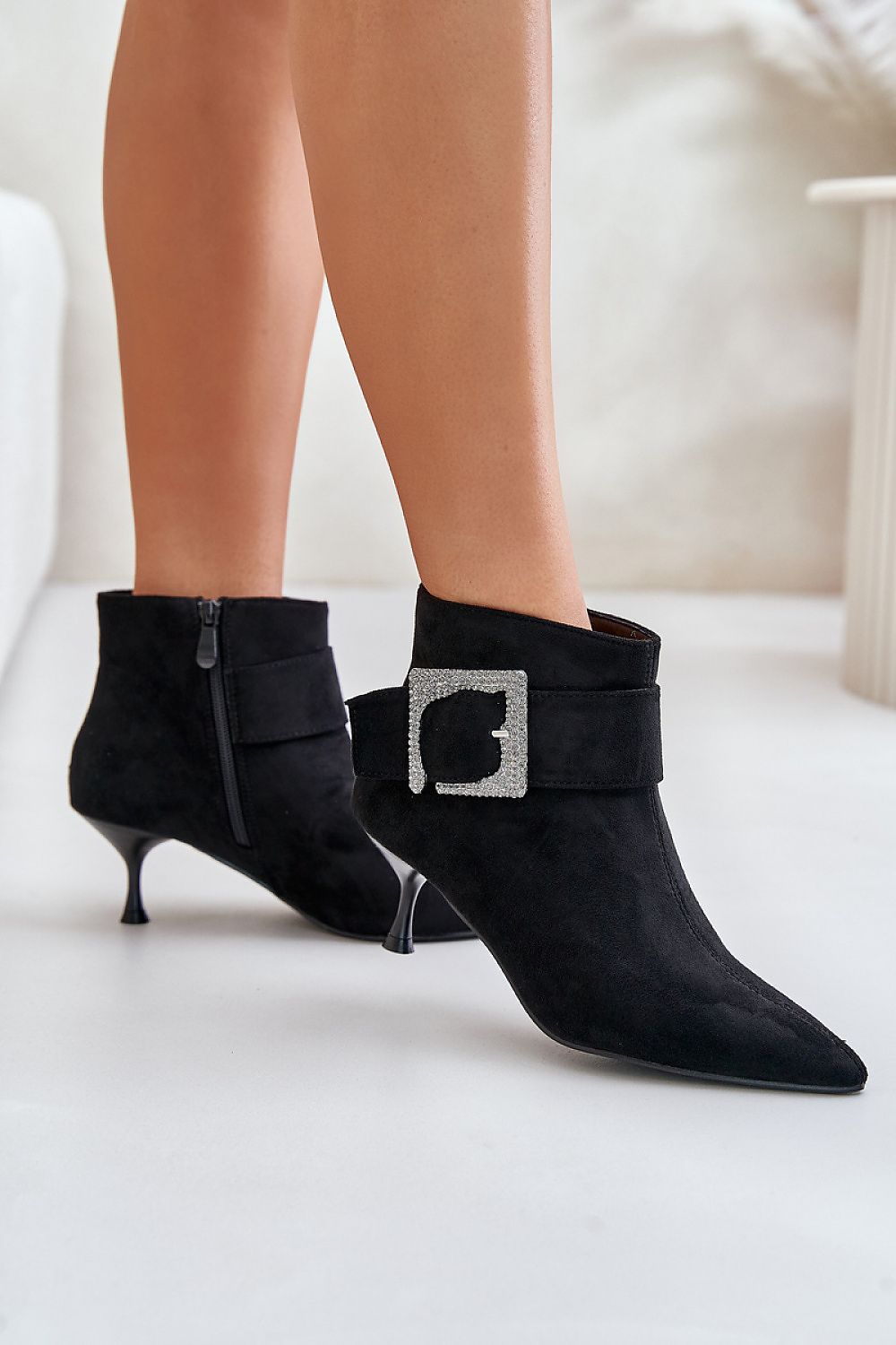 Botine cu toc model 201890 Step in style