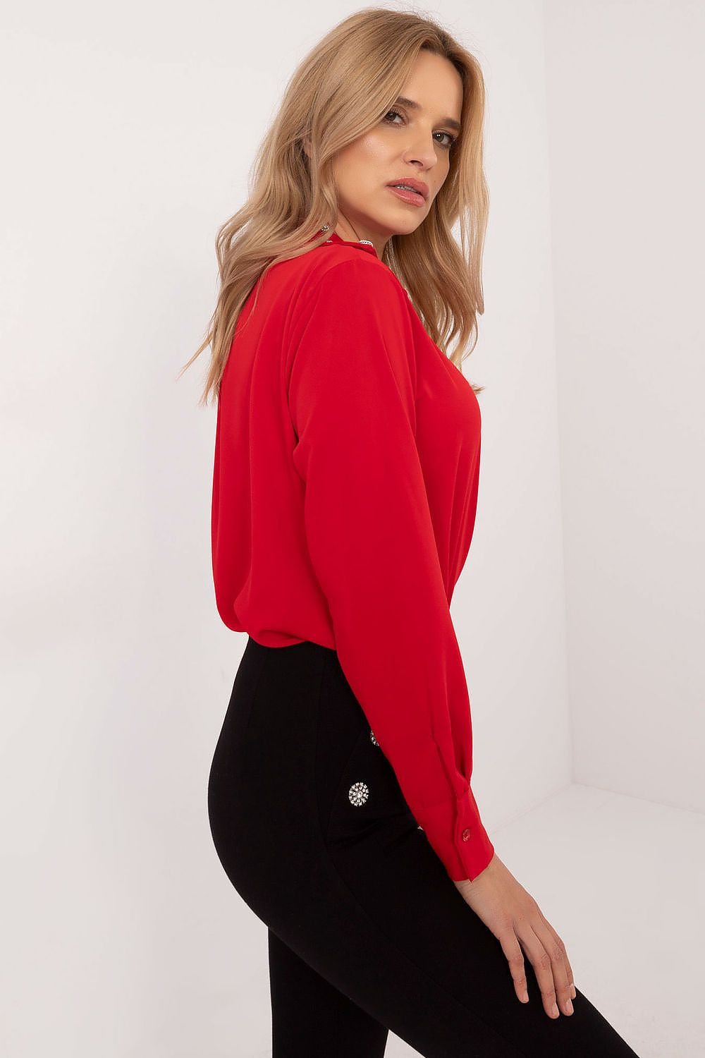 Cămaşă cu mânecă lungă model 203401 Italy Moda