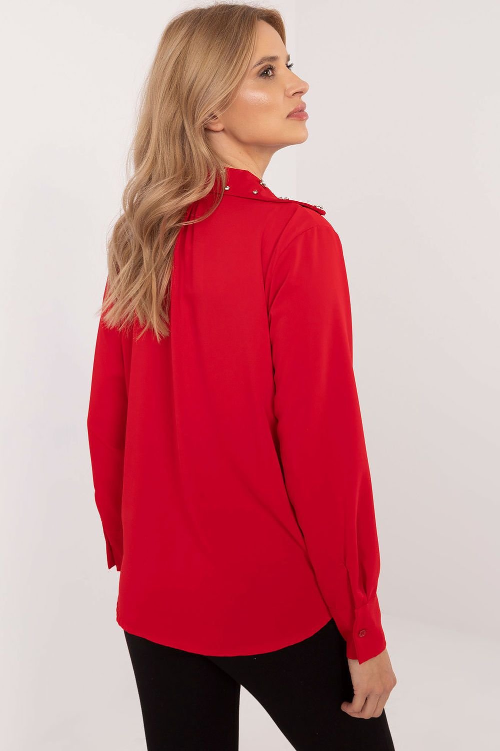 Cămaşă cu mânecă lungă model 203401 Italy Moda