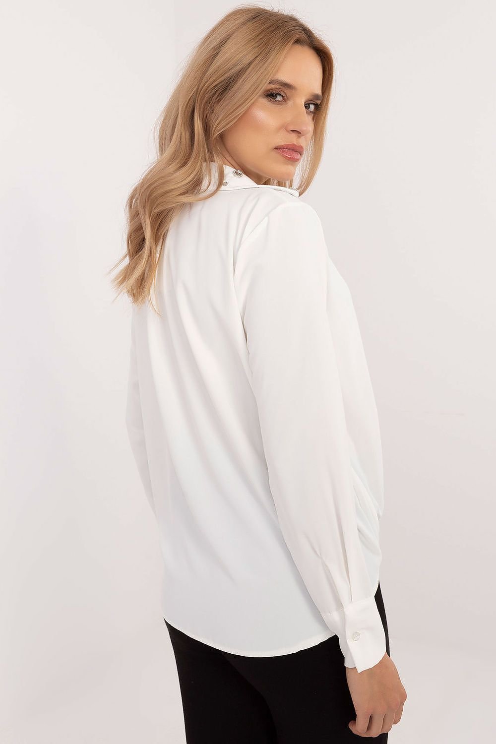 Cămaşă cu mânecă lungă model 203401 Italy Moda