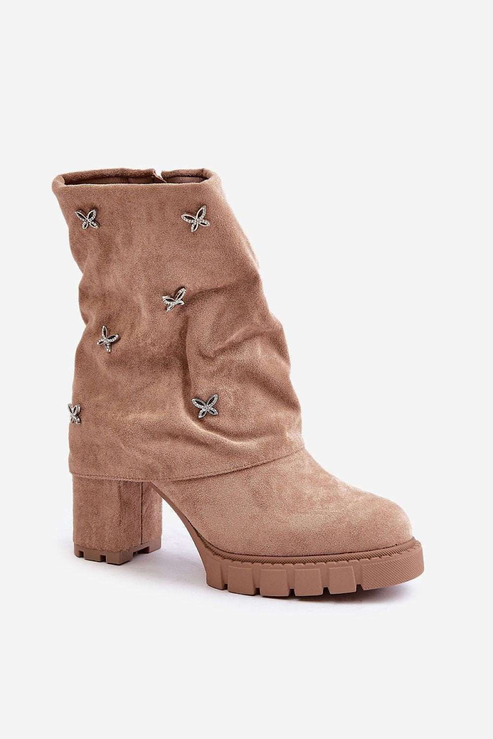 Botine cu toc model 203531 Step in style