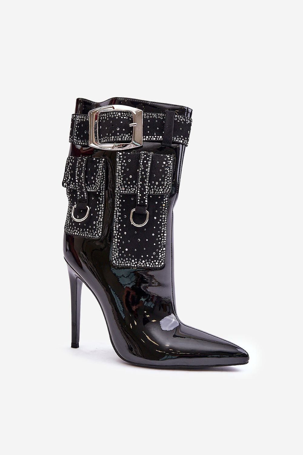 Botine cu toc model 203532 Step in style