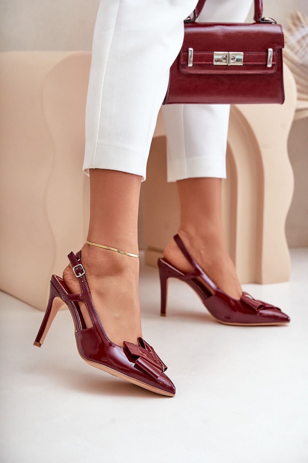 Pantofi cu toc subţire (stiletto) model 203535 Step in style