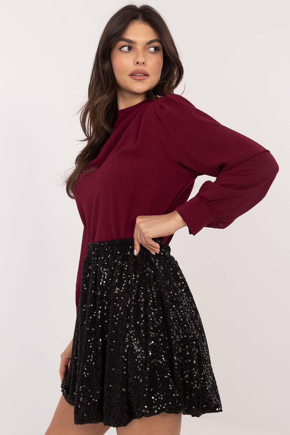 Fustă scurtă model 203773 Italy Moda