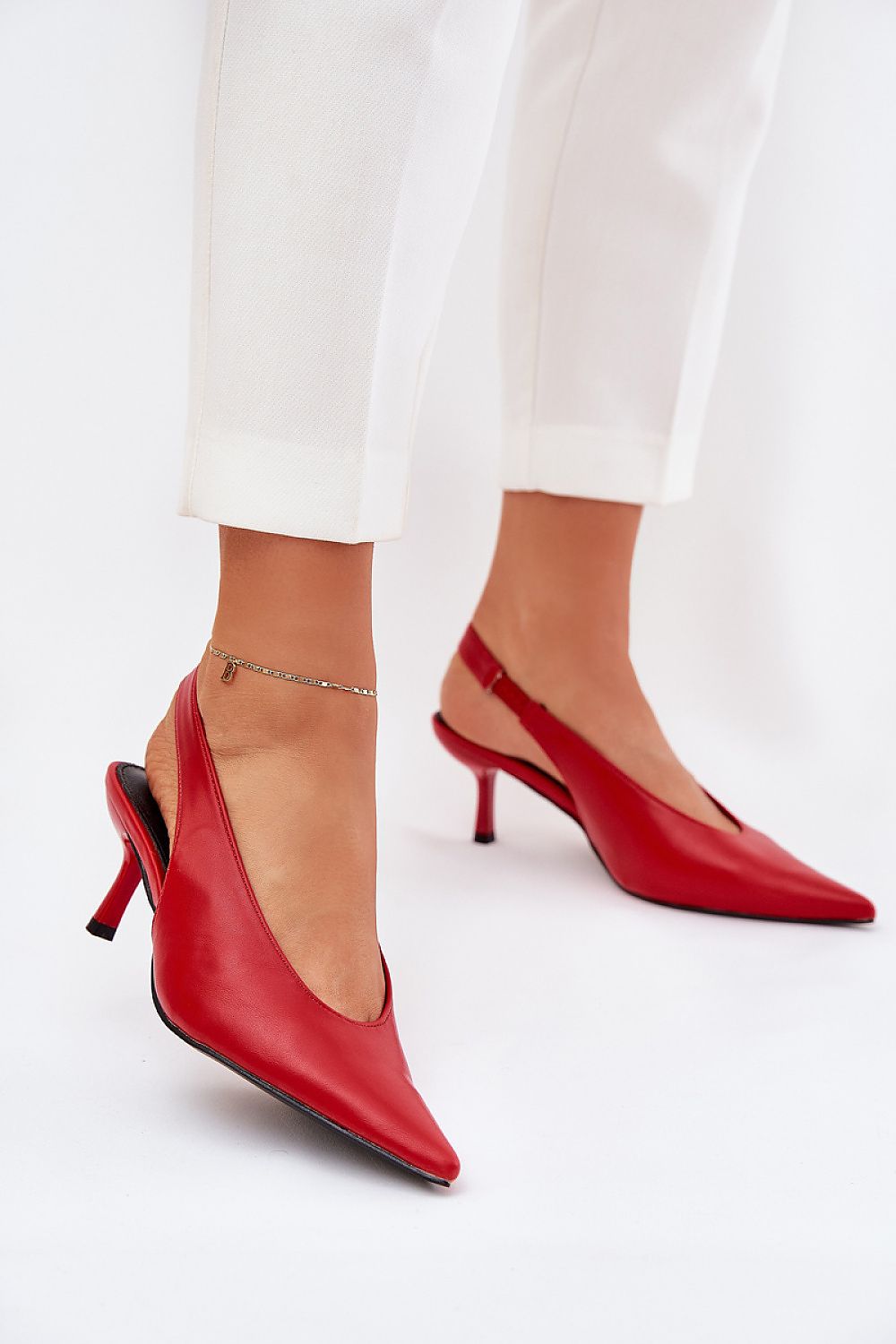 Pantofi cu toc subţire (stiletto) model 209435 Step in style