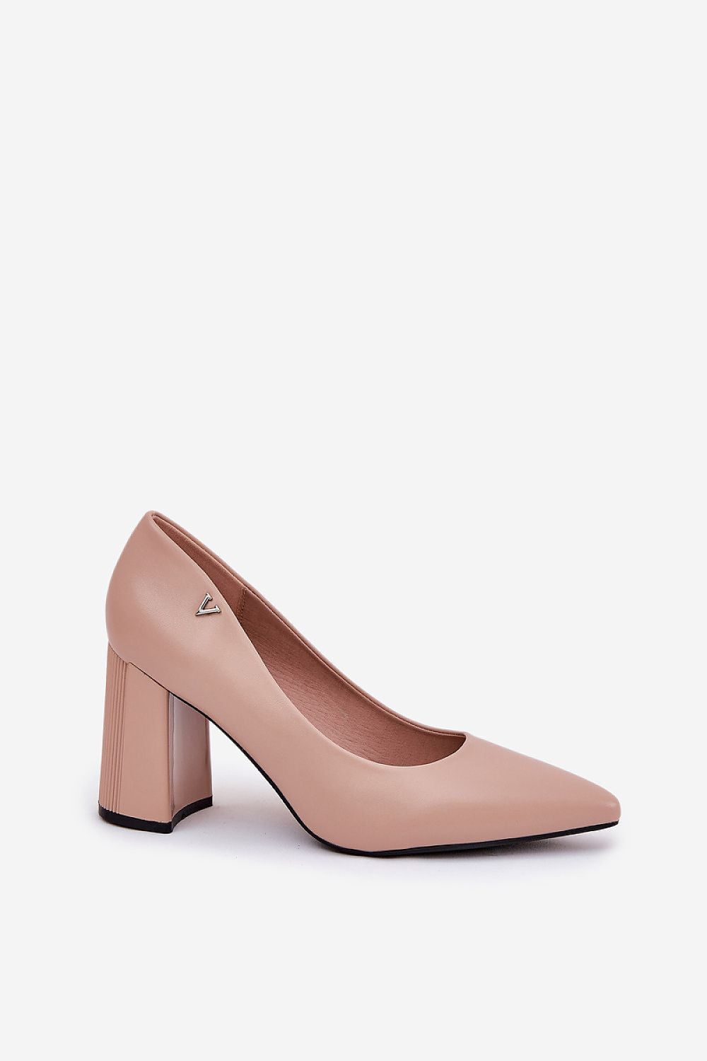 Pantofi dcu toc gros model 209781 Step in style