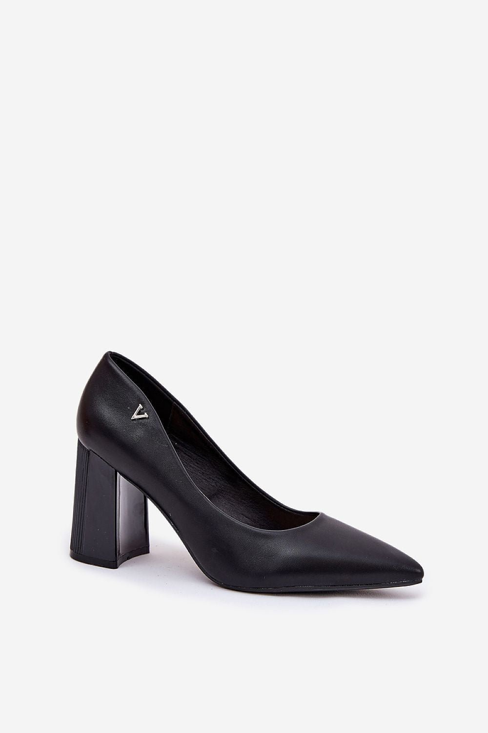 Pantofi dcu toc gros model 209782 Step in style
