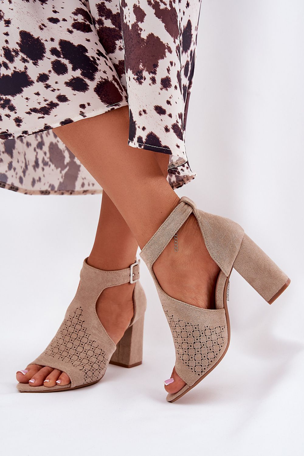 Sandale cu toc model 209917 Step in style