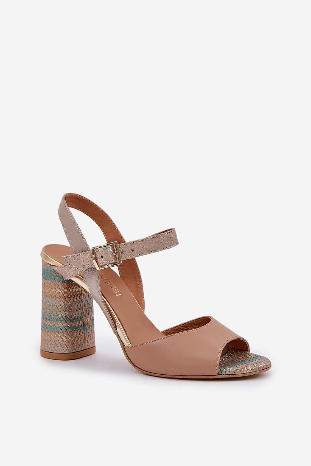 Sandale cu toc model 209928 Step in style