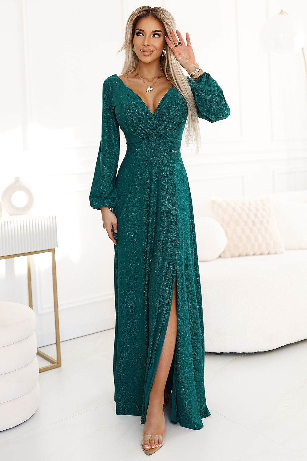 Rochie lungă model 210098 Numoco