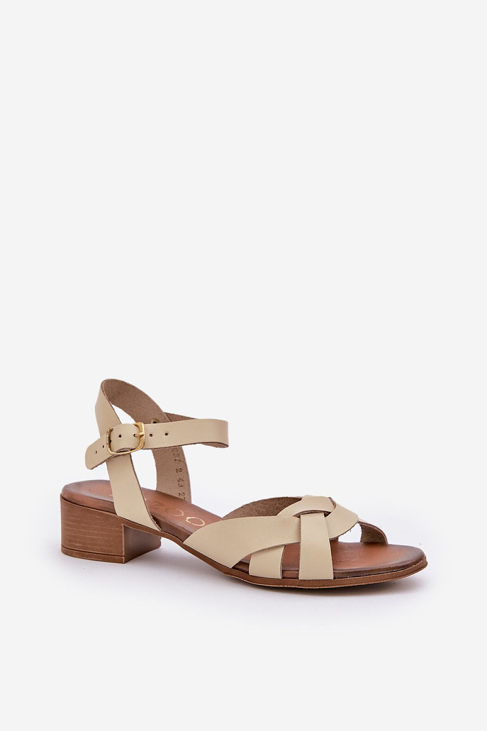 Sandale cu toc model 210706 Step in style