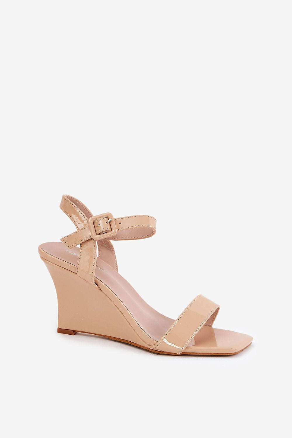 Sandale cu talpă tip pană model 210797 Step in style