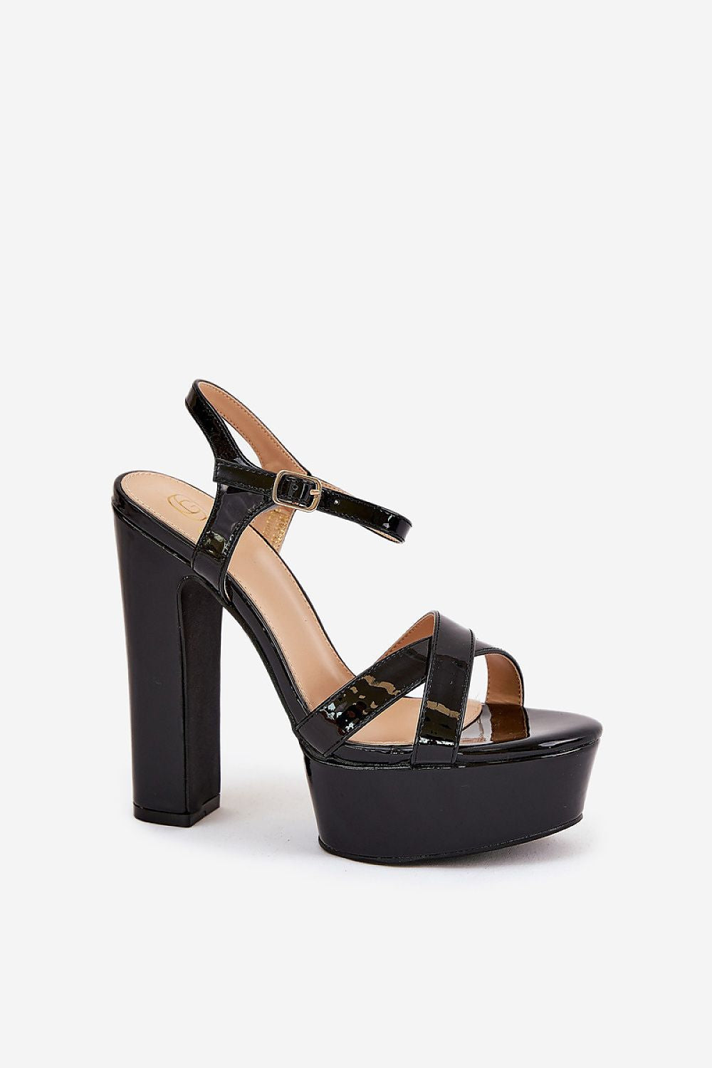 Sandale cu toc model 210803 Step in style