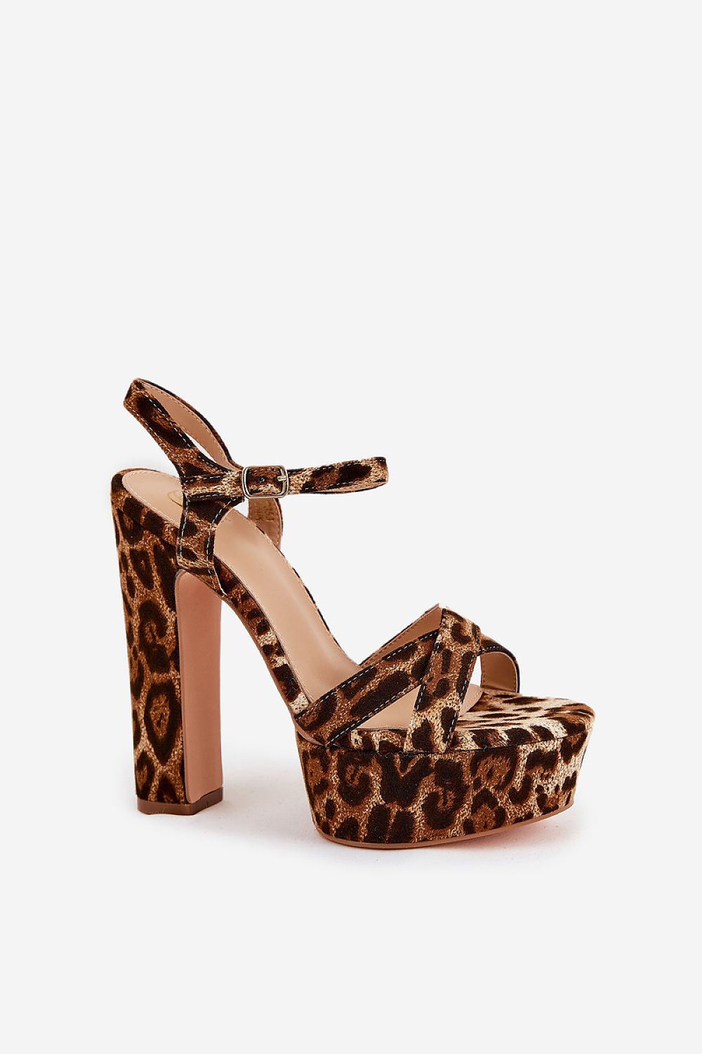 Sandale cu toc model 210804 Step in style