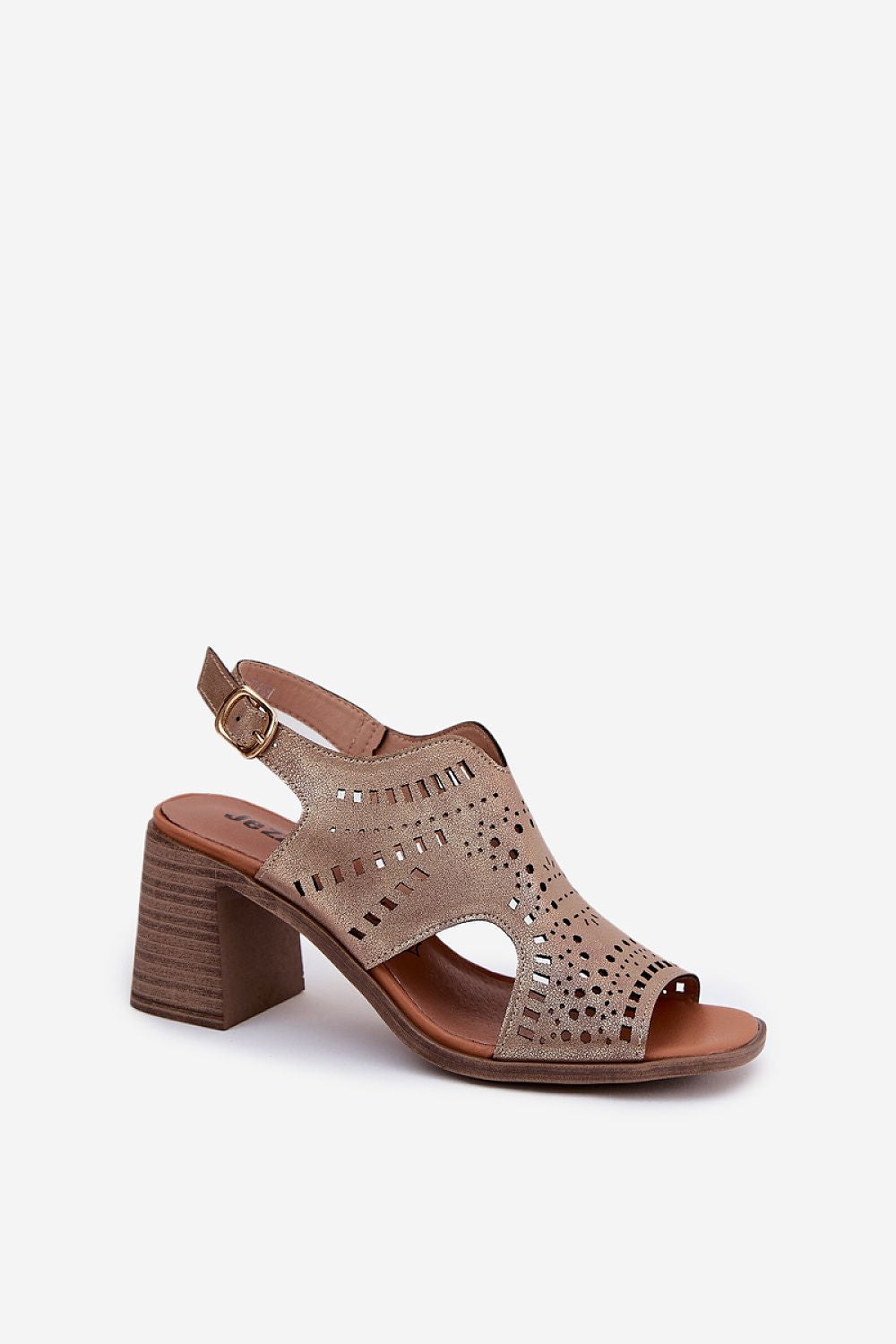 Sandale cu toc model 211364 Step in style