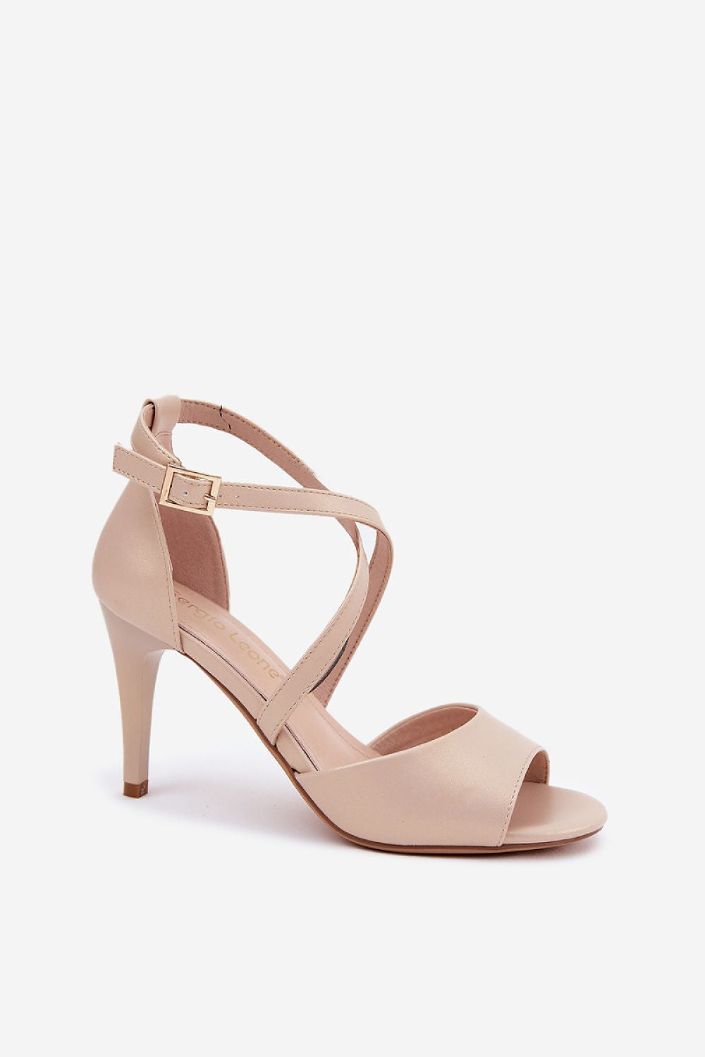 Sandale cu toc model 211370 Step in style