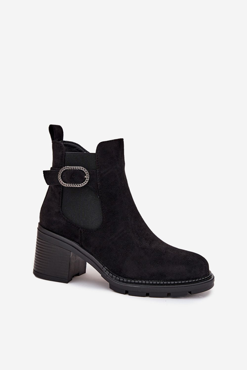 Botine cu toc model 216653 Step in style