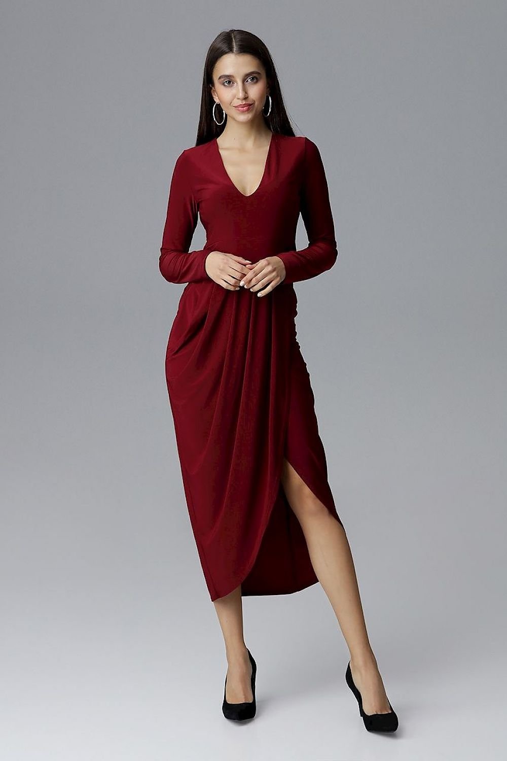 Rochie lungă model 126215 Figl