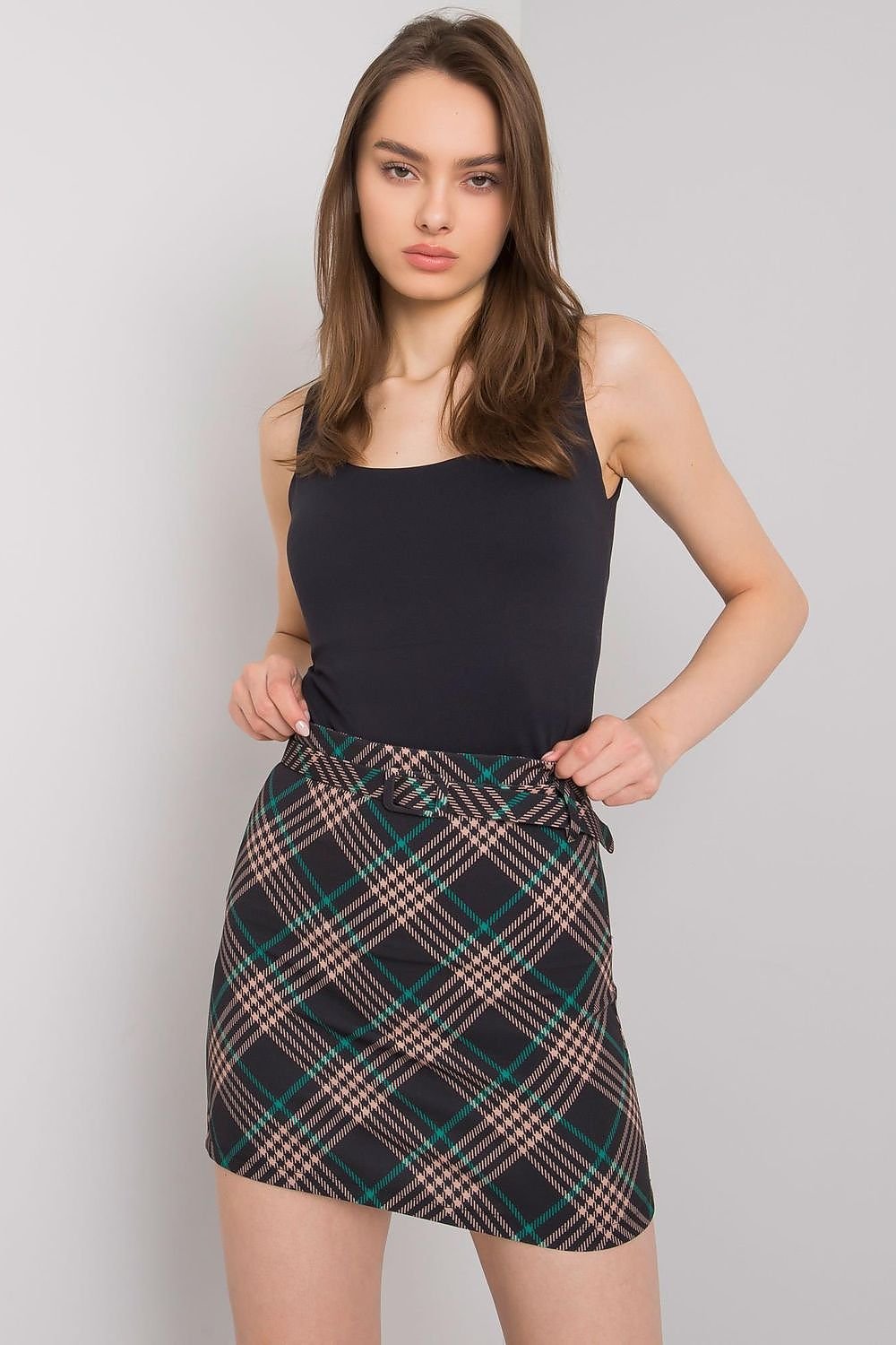 Fustă scurtă model 160389 Italy Moda