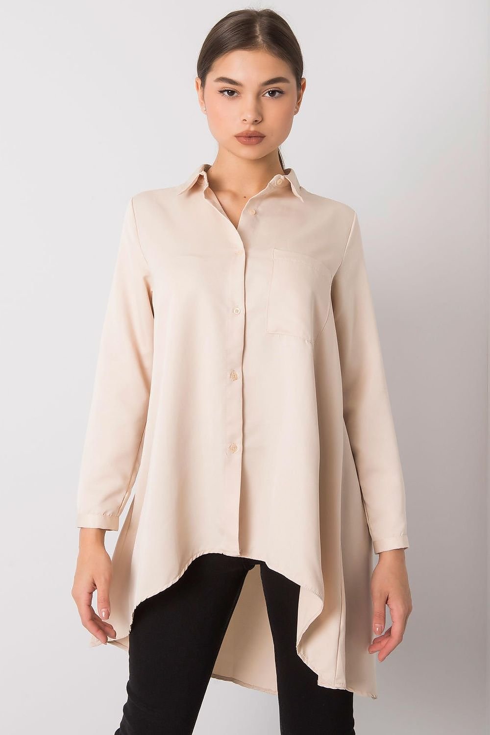Cămaşă cu mânecă lungă model 160754 Ex Moda