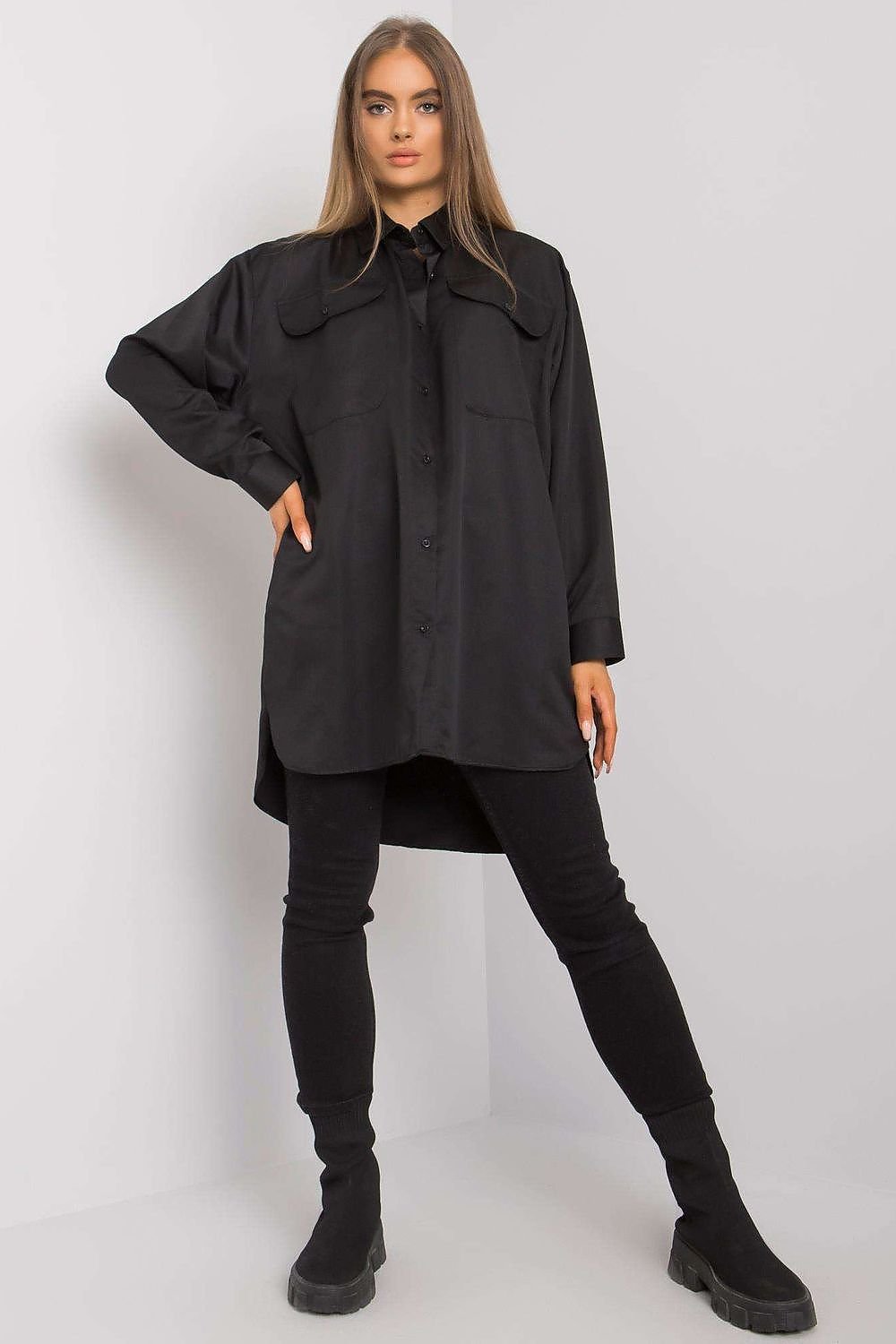Cămaşă cu mânecă lungă model 160758 Ex Moda