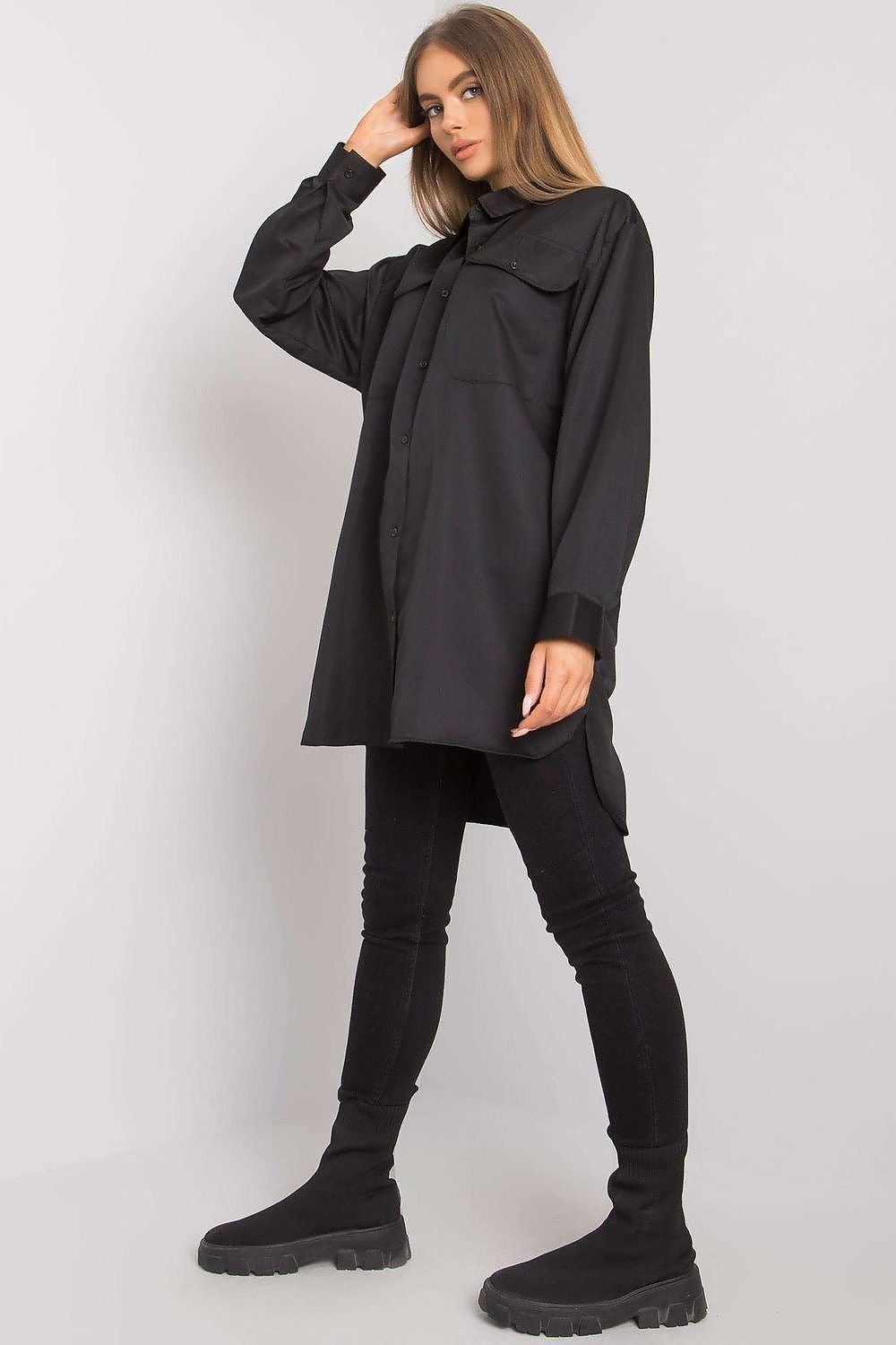 Cămaşă cu mânecă lungă model 160758 Ex Moda