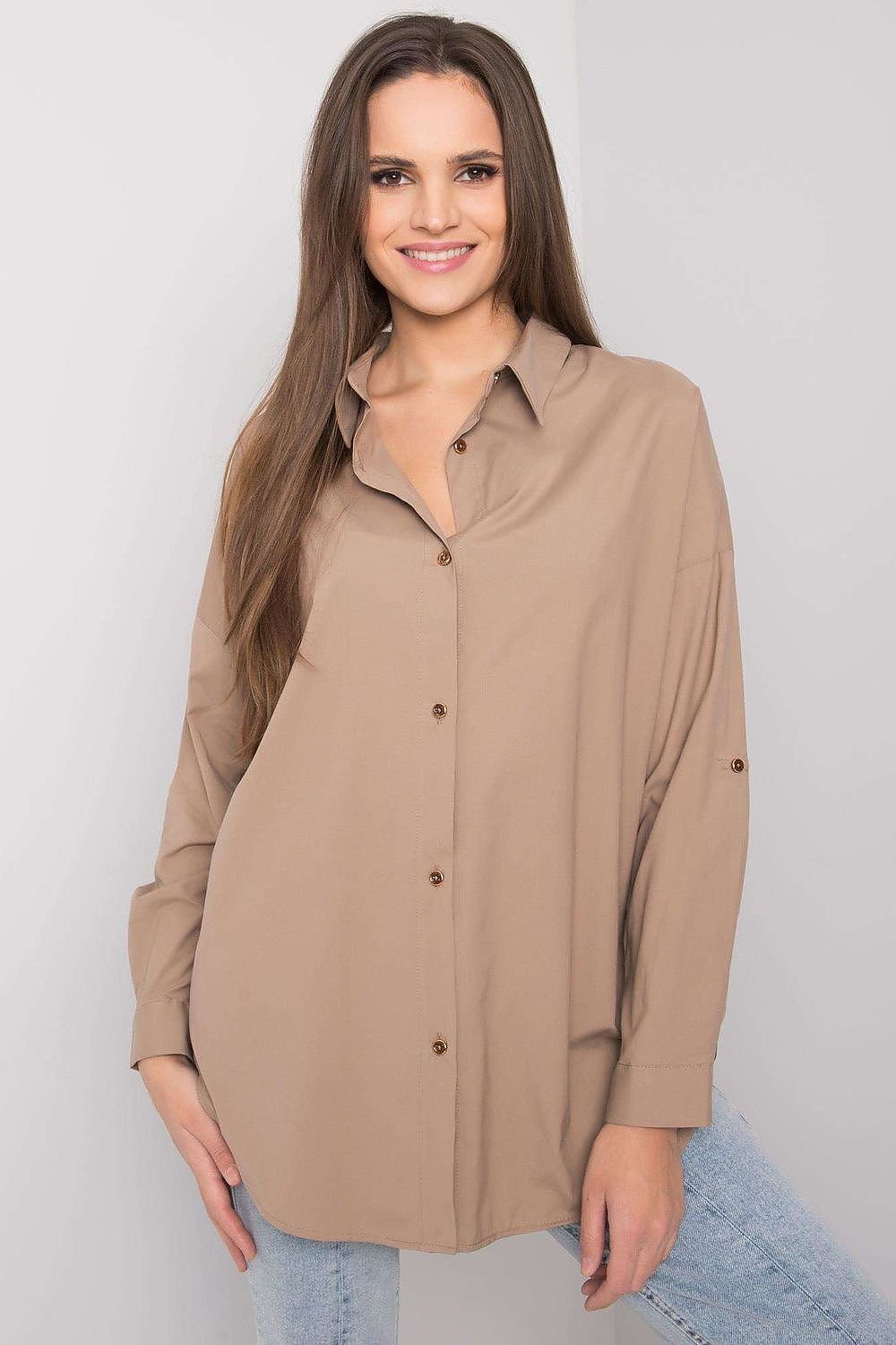 Cămaşă cu mânecă lungă model 161934 Ex Moda