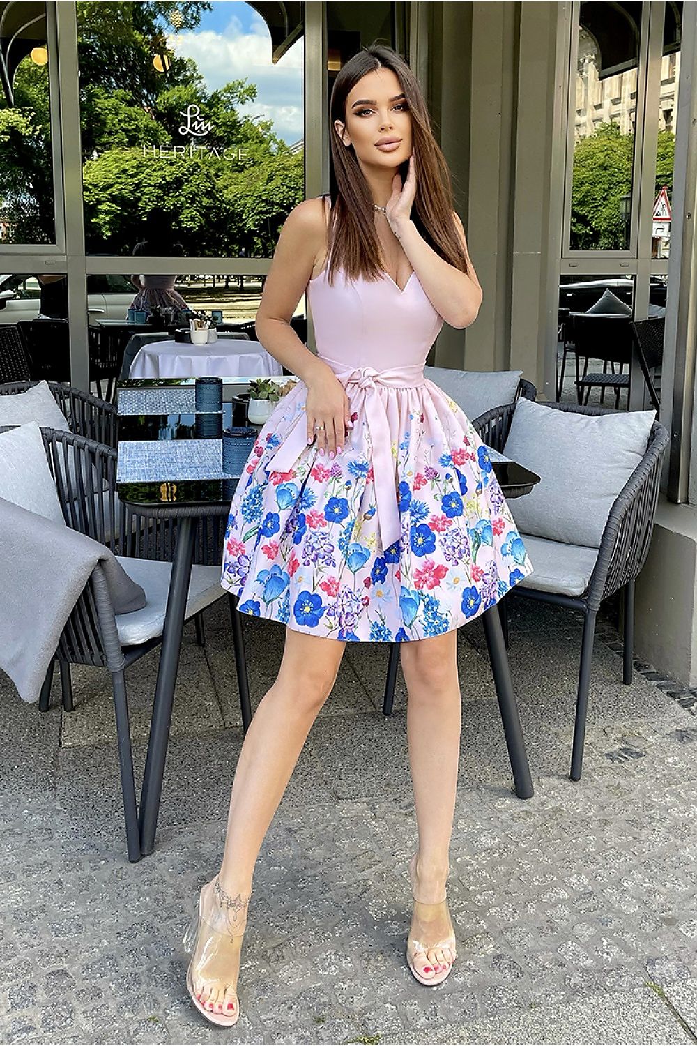 Rochie elegantă model 169429 Bicotone