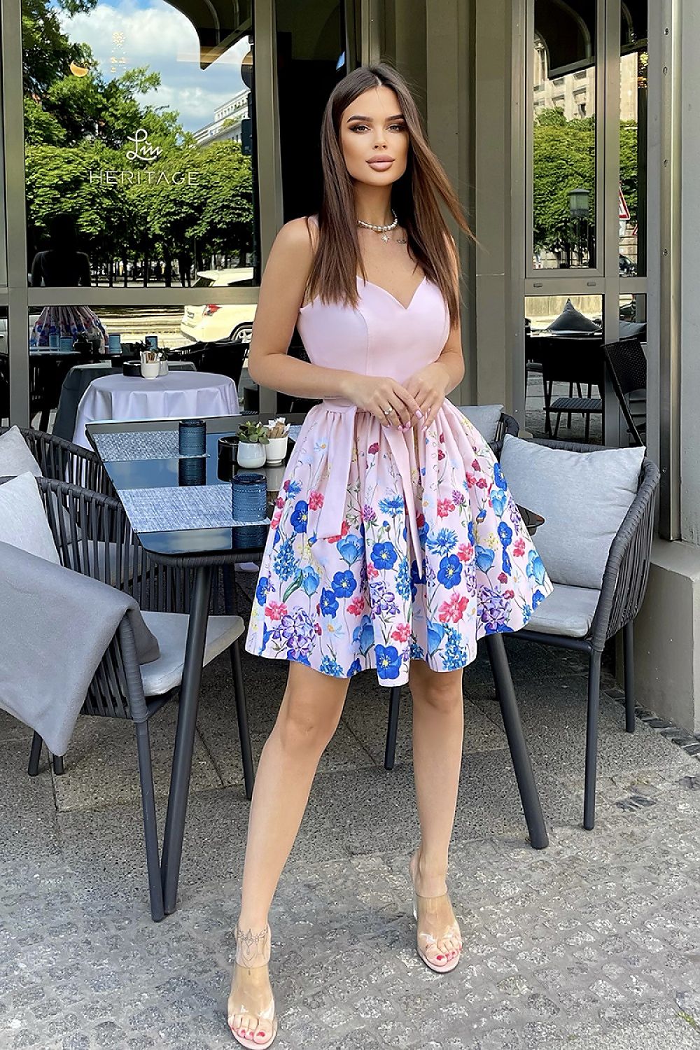 Rochie elegantă model 169429 Bicotone