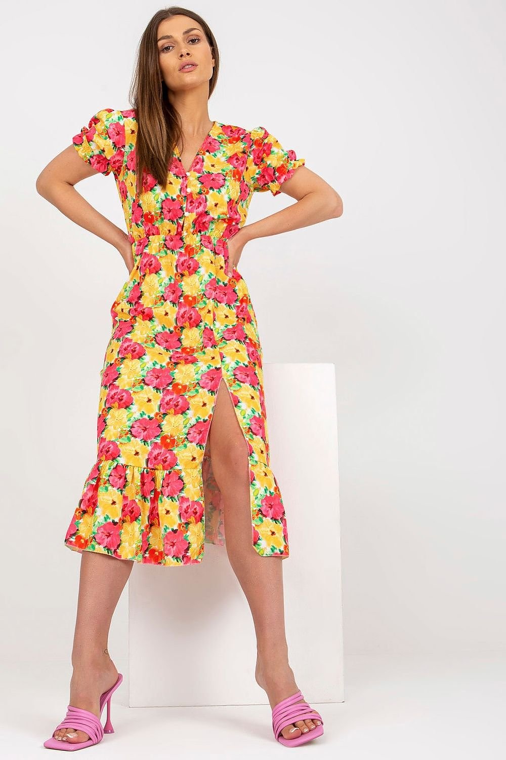 Rochie de zi model 167588 Italy Moda
