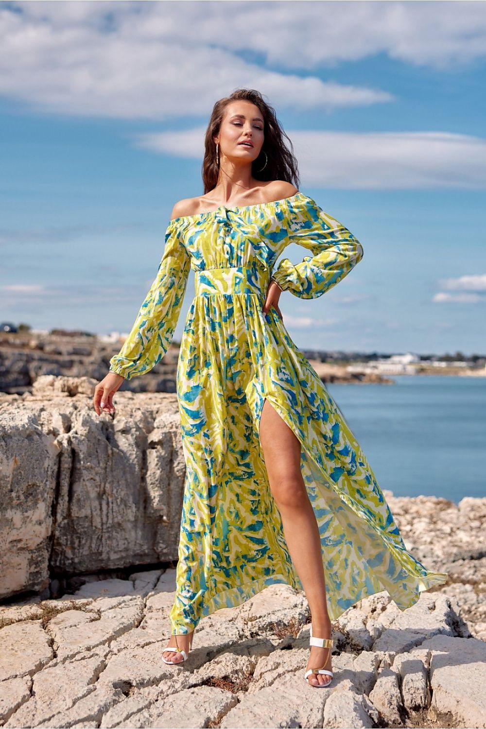Rochie de zi model 181149 Roco Fashion