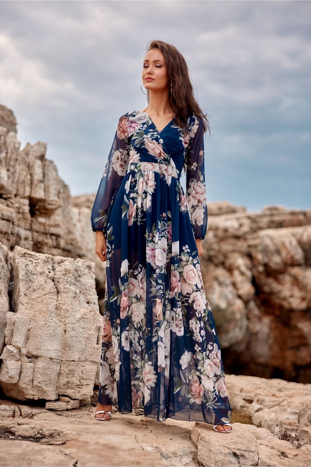 Rochie de zi model 178723 Roco Fashion