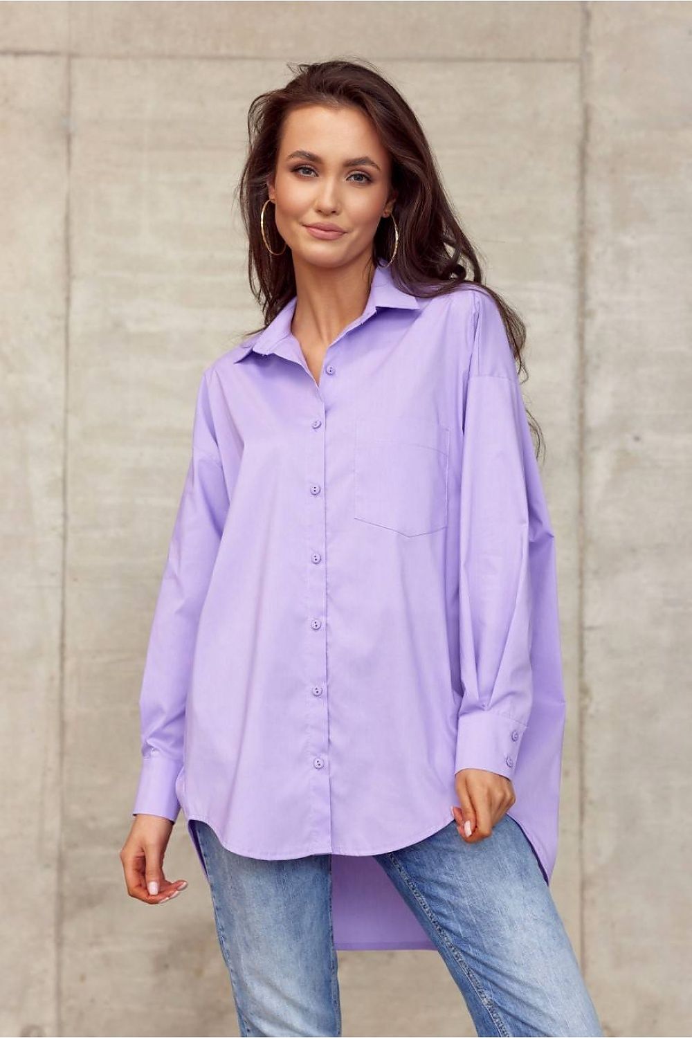 Cămaşă cu mânecă lungă model 178719 Roco Fashion