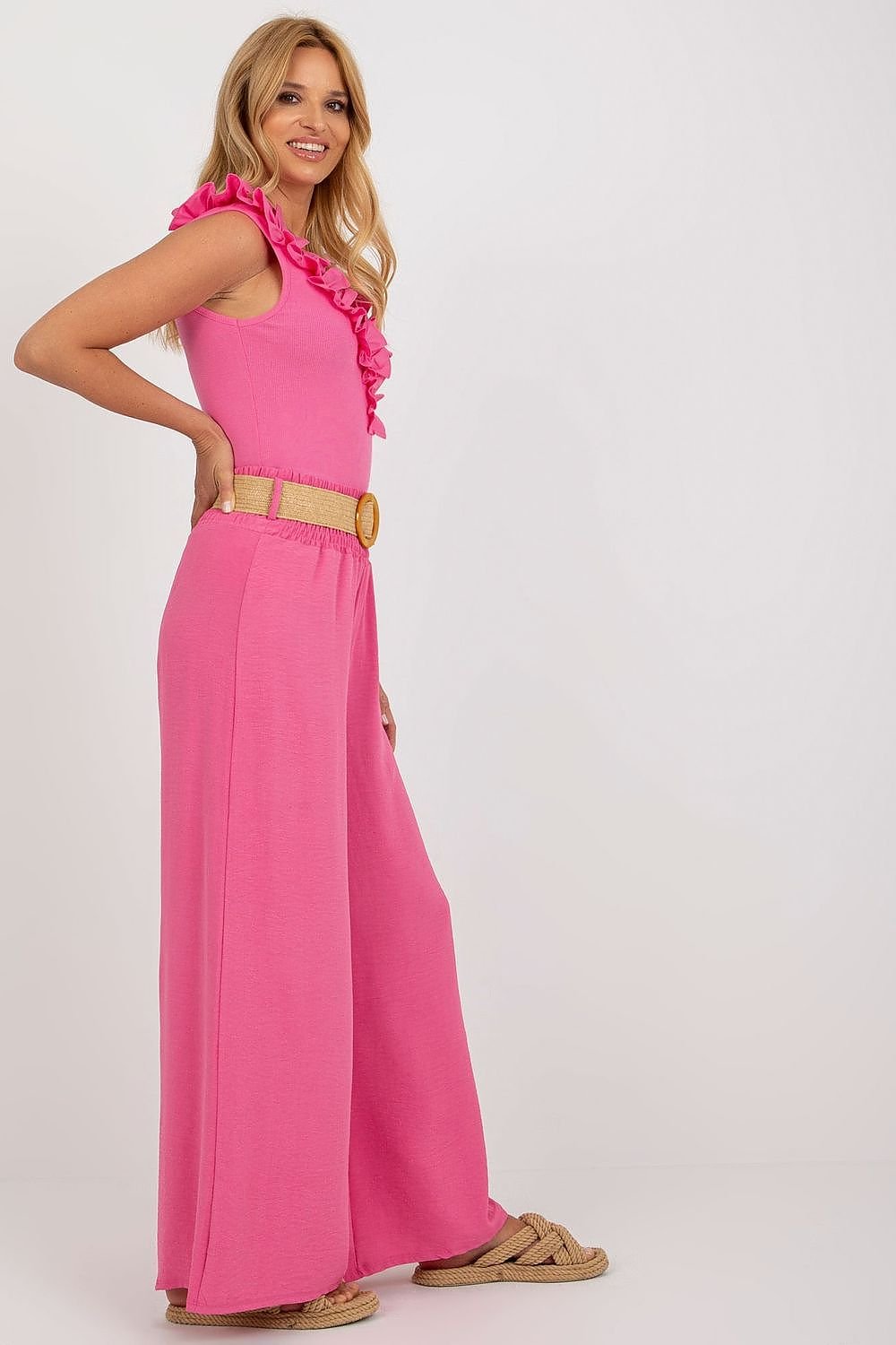 Pantaloni lungi model 181352 Italy Moda