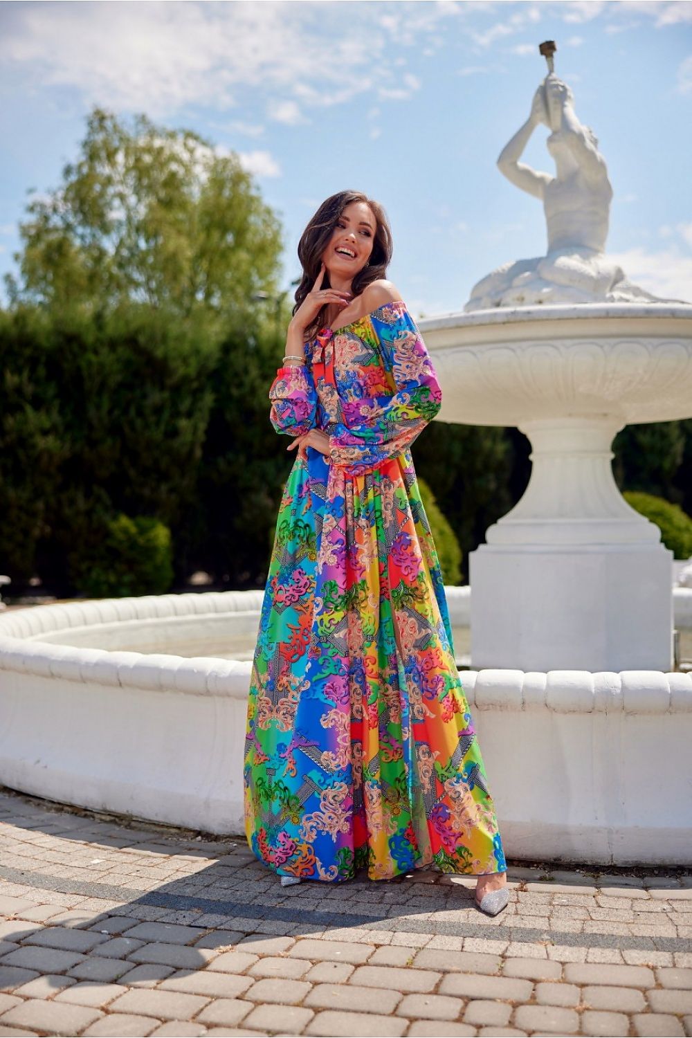 Rochie de zi model 181149 Roco Fashion
